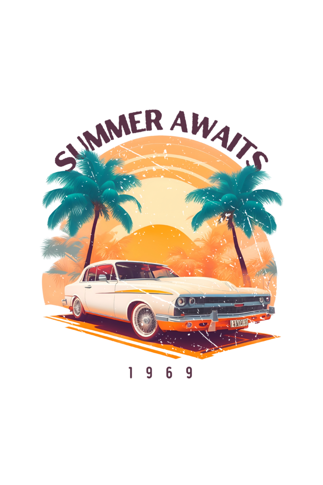 Summer Awaits 1969 T-shirt for Women