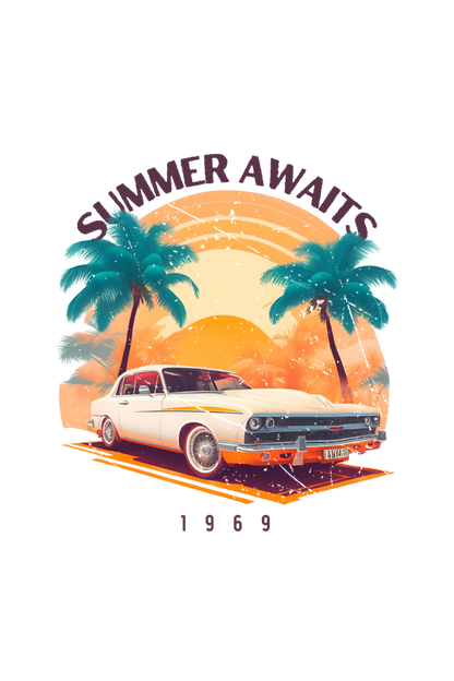 Summer Awaits 1969 T-shirt for Women