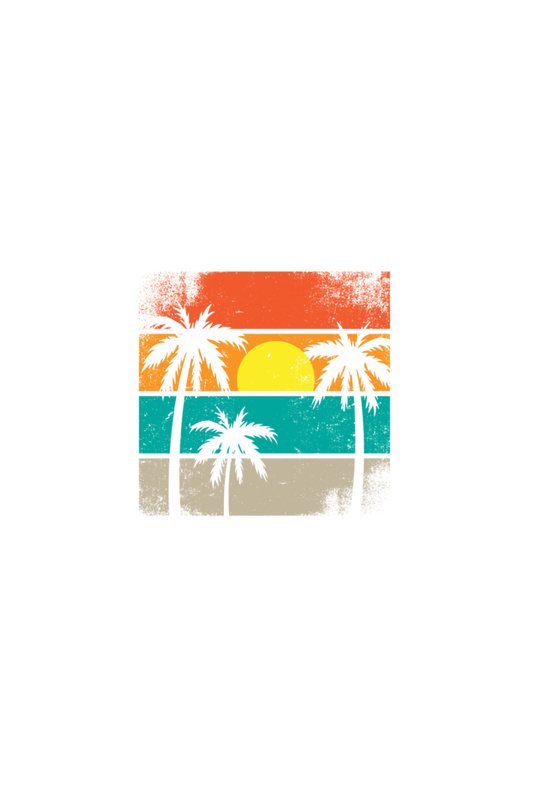 California Beach Graphic Printed T-shirt Tee for Women