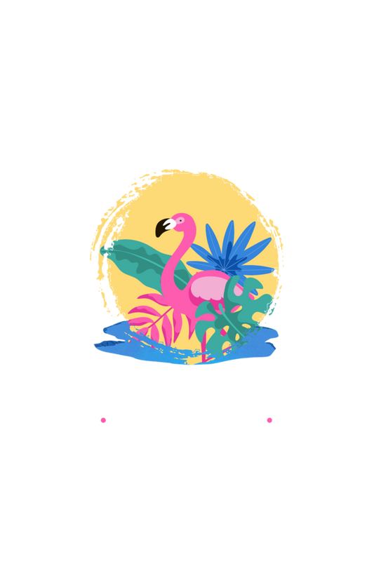 Flamingo Graphic Printed T-shirt Tee for Women