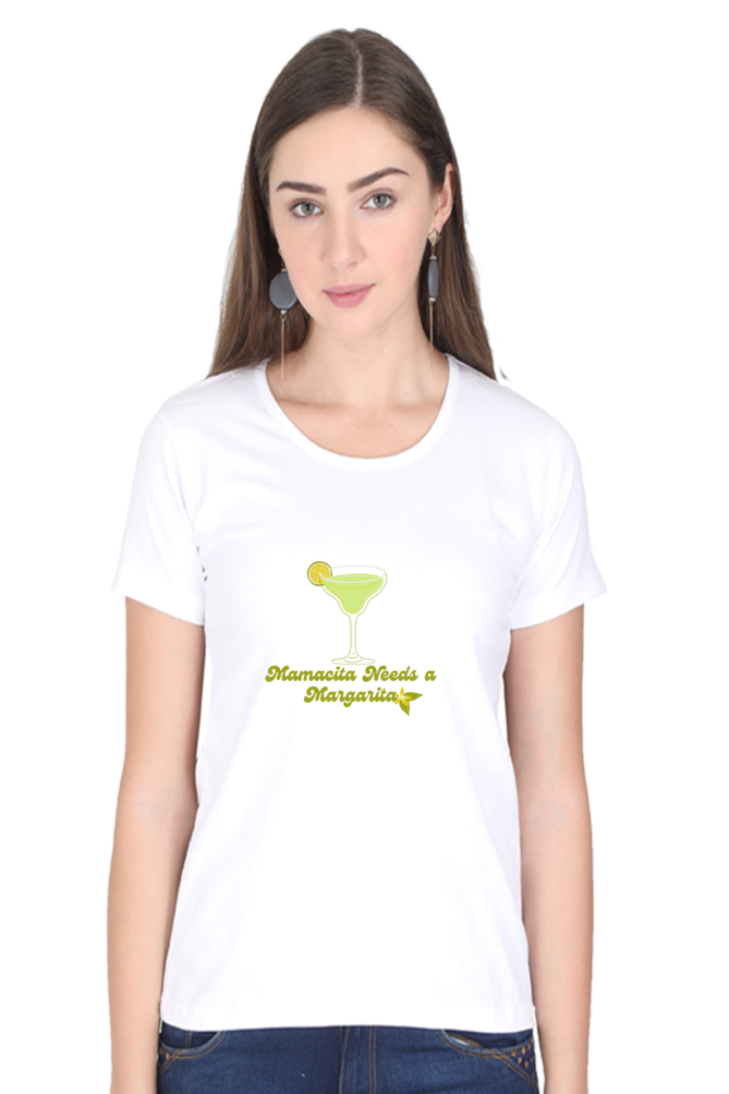 Mamacita Needs a Margarita Graphic Printed T-shirt for Women