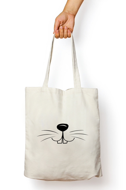 Rabbit Nose Tote Bag