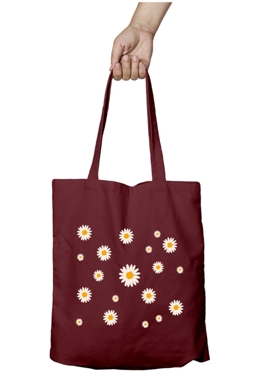 Daisy Flower Tote Bag