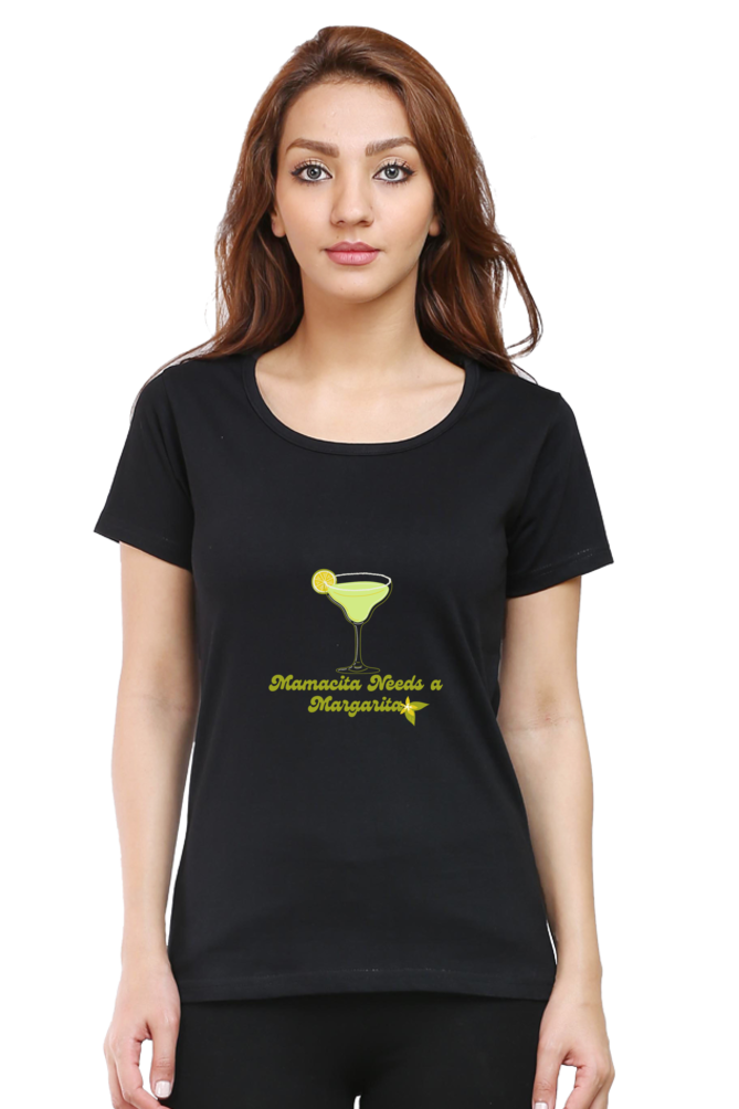 Mamacita Needs a Margarita Graphic Printed T-shirt for Women