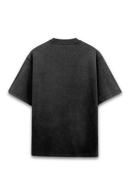 Washed Printed Oversized T-Shirt for Men