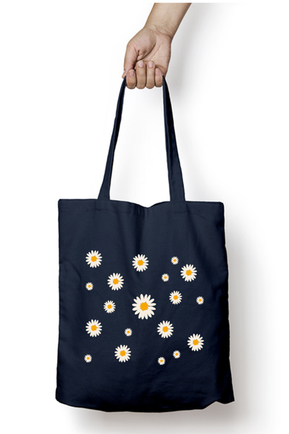 Daisy Flower Tote Bag