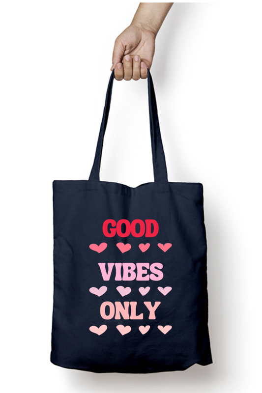 Good Vibes Only Tote Bag