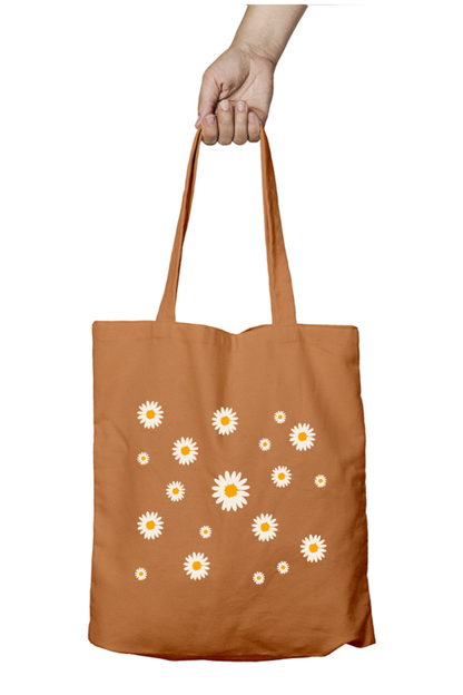 Daisy Flower Tote Bag