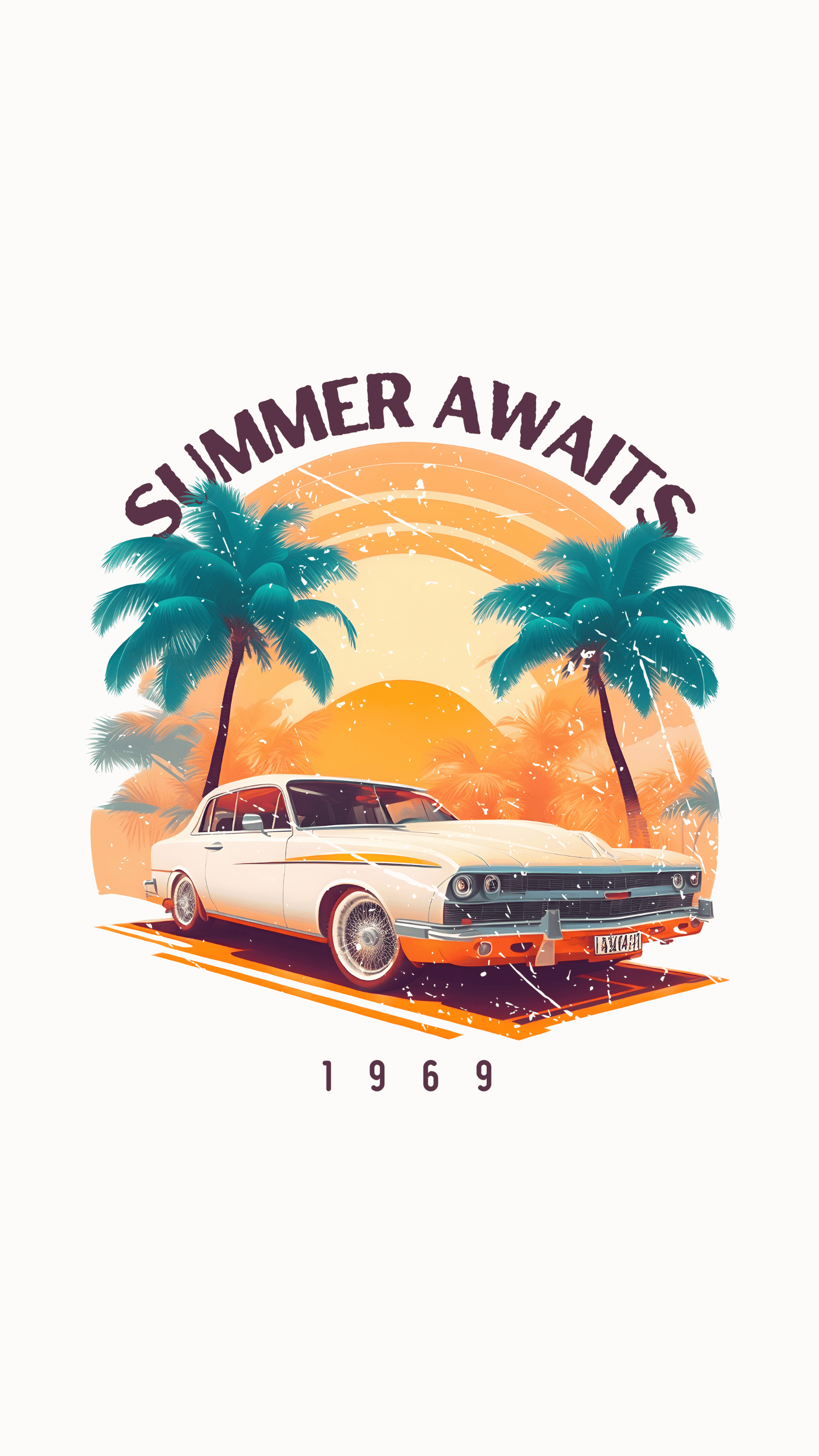 Summer Awaits 1969 T-shirt for Men